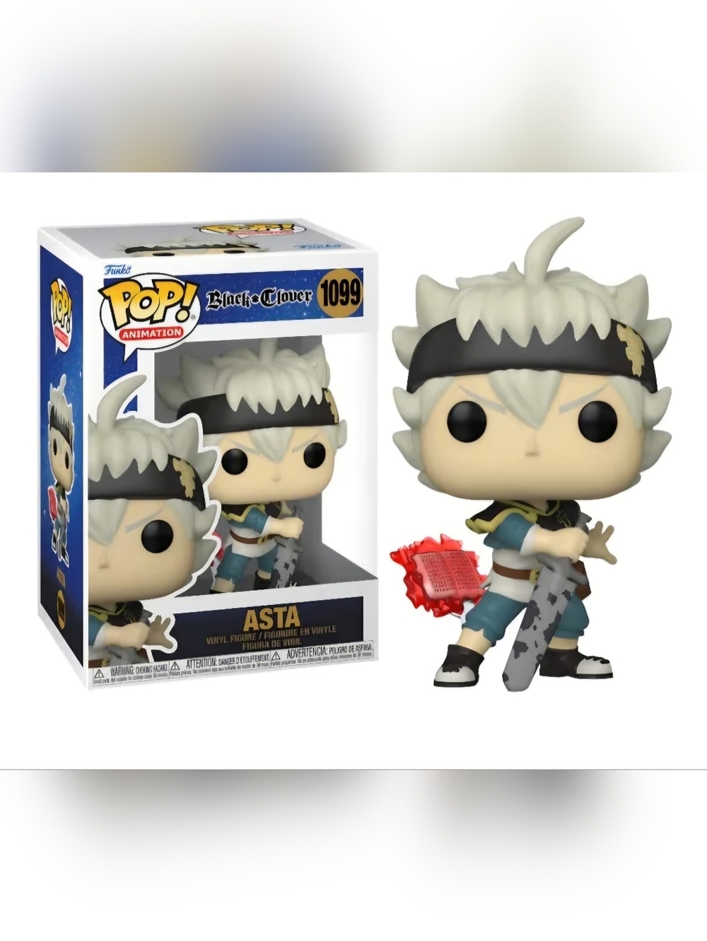 Funko POP! Animation Black Clover Asta Vinyl Figure - #1099